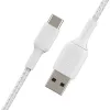 USB-Kabel Belkin CAB002BT3MWH 3 m USB A USB C Weiß