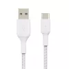 USB-Kabel Belkin CAB002BT3MWH 3 m USB A USB C Weiß