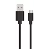 USB-Kabel Ansmann 1700-0129 1m USB A auf Micro-USB B Schwarz