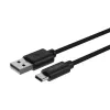 USB-Kabel Ansmann 1700-0130 1 m USB-A USB-C Schwarz