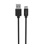 USB-Kabel Ansmann 1700-0130 1 m USB-A USB-C Schwarz