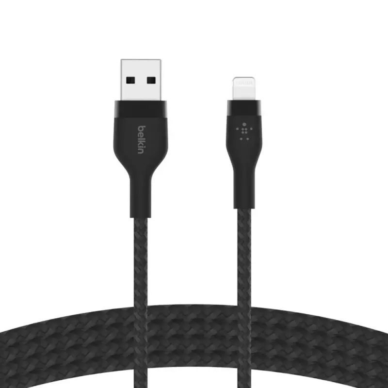 Lightning-Kabel Belkin CAA010BT1MBK 1m Schwarz USB A auf USB C
