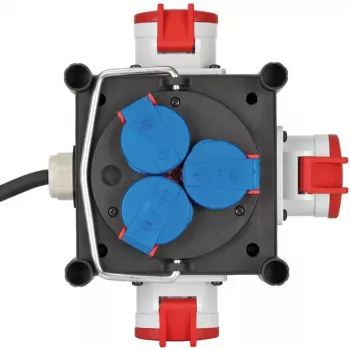 Power Extension Brennenstuhl 1153680100 1m 6 AC Outlets Outdoor