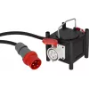 Brennenstuhl Stromverlängerung 2m 2 AC Steckdosen Outdoor Schwarz Rot Weiß