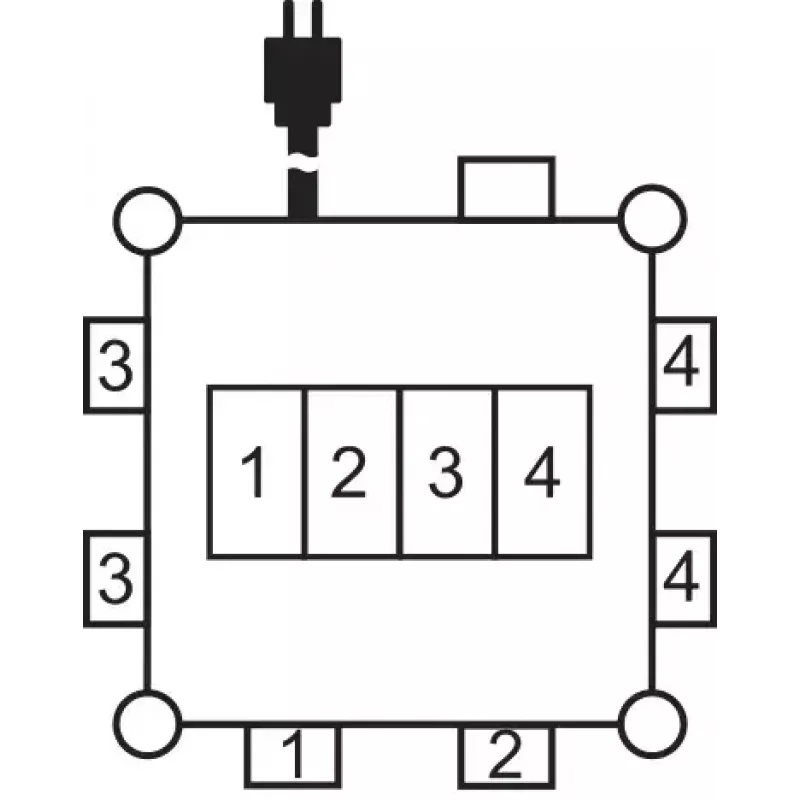Power Extension Brennenstuhl 1153690400