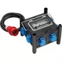 Power Extension Brennenstuhl 1153690600 2m 7 AC Outlets Outdoor Schwarz Blue