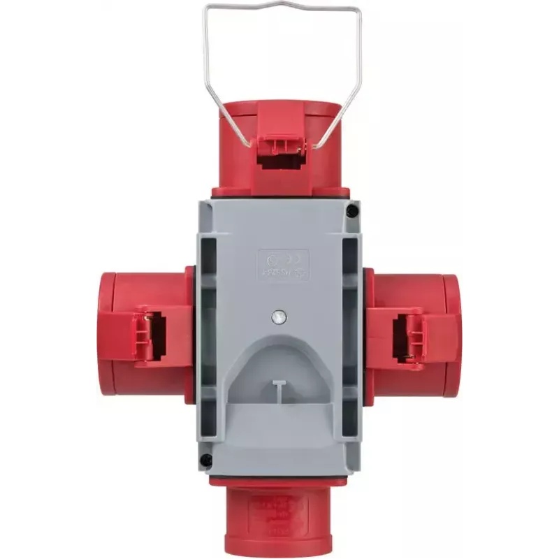 Netzstecker-Adapter Brennenstuhl 1081640 400V 16A Grau Rot