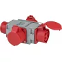 Netzstecker-Adapter Brennenstuhl 1081640 400V 16A Grau Rot