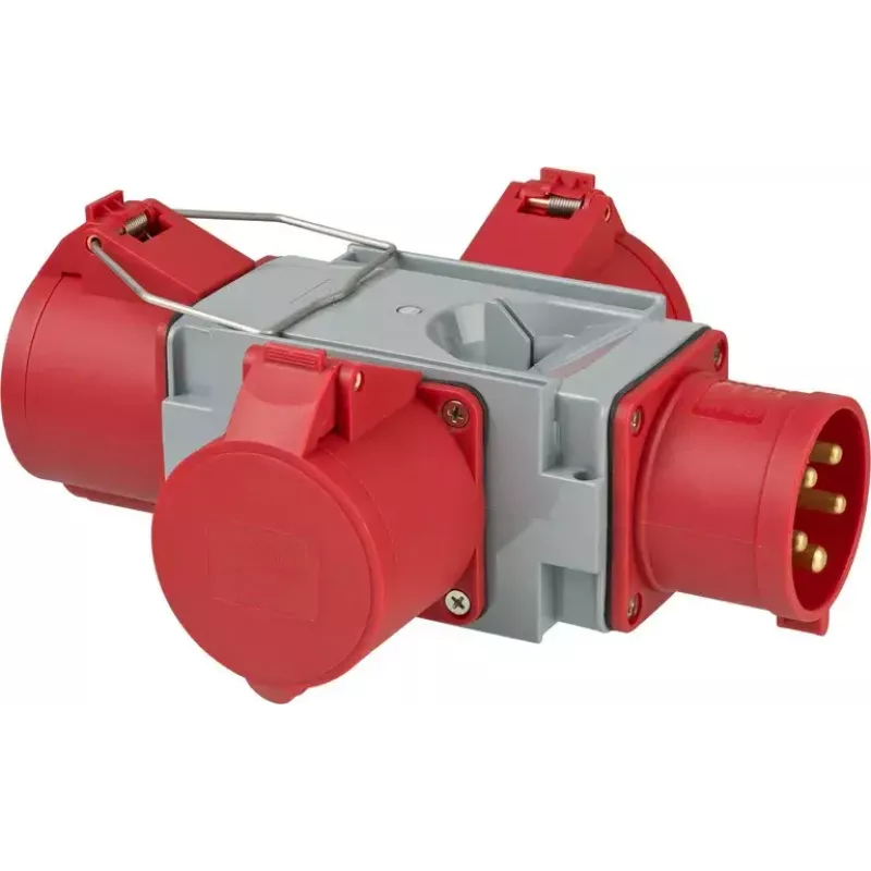 Netzstecker-Adapter Brennenstuhl 1081670 400V 32A Grau Rot