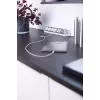 Power Extension Brennenstuhl 1153590620 2m 6 AC-Ausgänge Innenbereich Silber Weiß