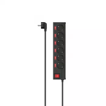 Hama 00223158 Smart-Steckdosenleiste 6 AC-Ausgänge 1,4 m 3680 W