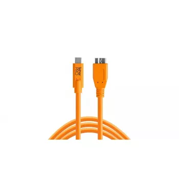 USB-Kabel Tether Tools CUC3315-ORG 4,6 m USB 3.2 Gen 1 Micro-USB B
