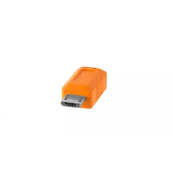 USB-Kabel Tether Tools CUC2515-ORG 4,6 m USB-C Micro-USB B Orange