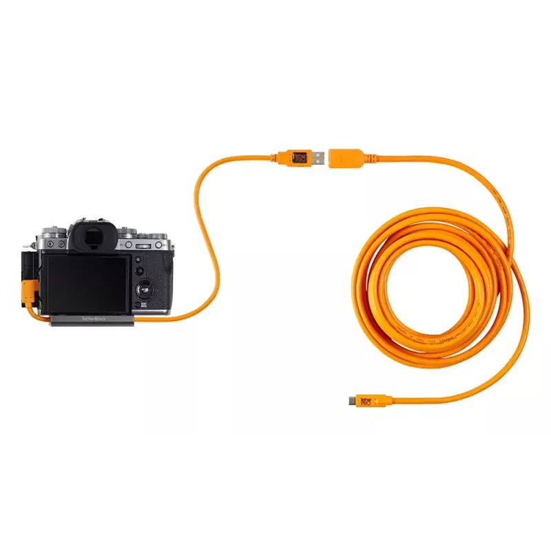 USB-Kabel Tether Tools CUCRT02-ORG 0,5m USB 3.2 Gen 1 Orange