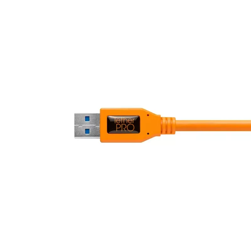 USB-Kabel Tether Tools CU3017 5m USB 3.2 Gen 1 Orange