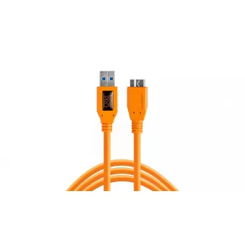 USB-Kabel Tether Tools CU5454 4,6 m USB 3.2 Gen 1 Micro-USB B Orange