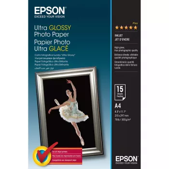 Epson Ultra Glossy Photo Paper - A4 - 15 Blatt