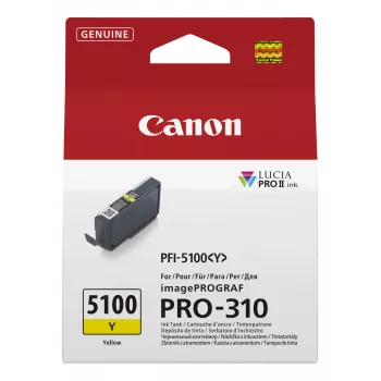 Canon PFI-5100 Y Tintenpatrone 1 Stück Original Gelb