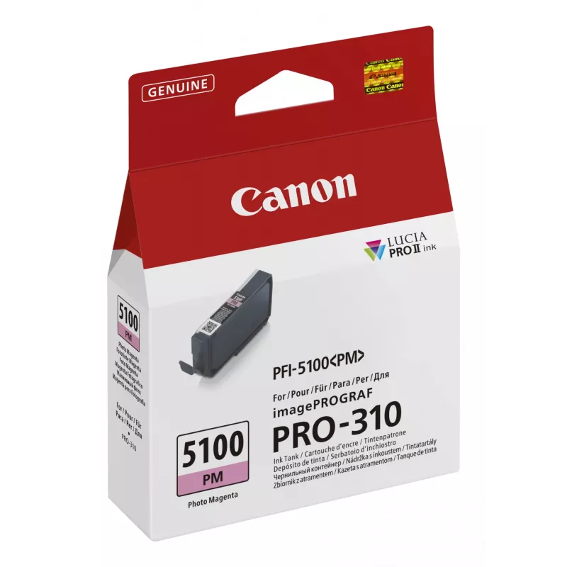 Canon PFI-5100 PM Tintenpatrone 1 Stk. Original Photo Magenta