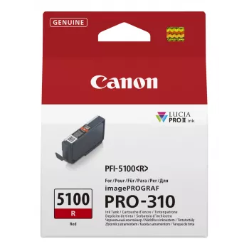 Canon PFI-5100 R Tintenpatrone 1 Stück Original Rot