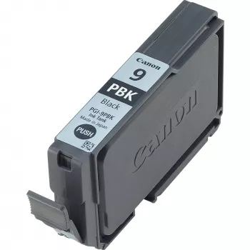Canon PGI-9PBK Fotoschwarz Tintenpatrone, Schwarz, Pigmenttinte, 1 Stk., 660 Seiten