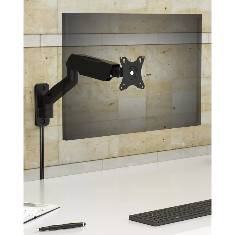 ICY BOX IB-MS103-W 81,3 cm (32 Zoll) Wand Schwarz