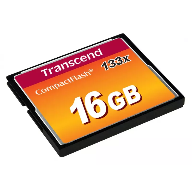 CompactFlash-Karte Transcend TS16GCF133 16 GB, 50 MB/s Lesen, 20 MB/s Schreiben