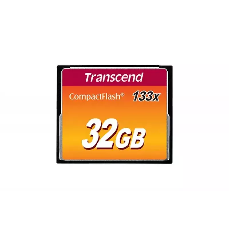 Flash-Speicher Transcend 32GB CompactFlash 133x TS32GCF133