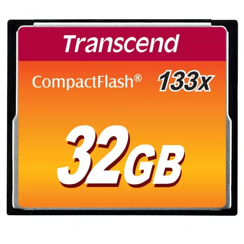Flash-Speicher Transcend 32GB CompactFlash 133x TS32GCF133