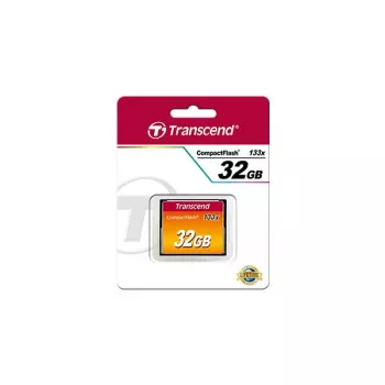 Flash-Speicher Transcend 32GB CompactFlash 133x TS32GCF133