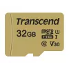 Flash-Speicher Transcend 32 GB MicroSDHC UHS-I 500S