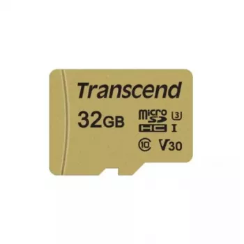 Flash-Speicher Transcend 32 GB MicroSDHC UHS-I 500S