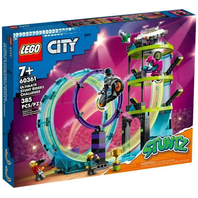 LEGO Set LEGO City Stuntz 60361 Ultimate Stunt Riders Challenge – Stuntbike-Spielset