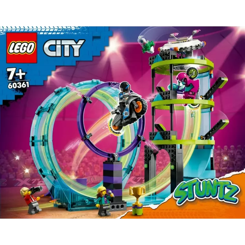 LEGO Set LEGO City Stuntz 60361 Ultimate Stunt Riders Challenge – Stuntbike-Spielset