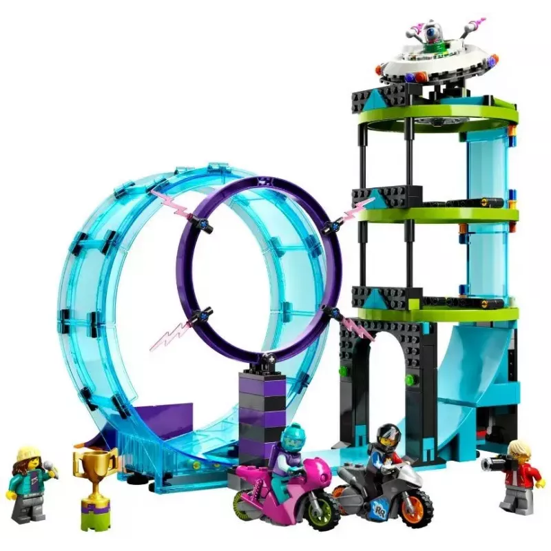 LEGO Set LEGO City Stuntz 60361 Ultimate Stunt Riders Challenge – Stuntbike-Spielset