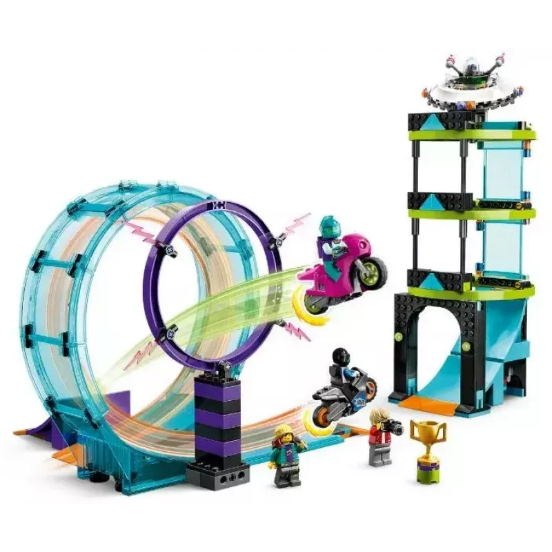 LEGO Set LEGO City Stuntz 60361 Ultimate Stunt Riders Challenge – Stuntbike-Spielset