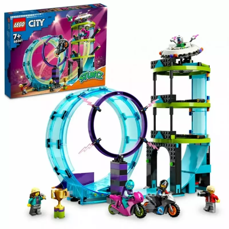 LEGO Set LEGO City Stuntz 60361 Ultimate Stunt Riders Challenge – Stuntbike-Spielset