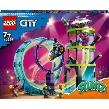 LEGO Set LEGO City Stuntz 60361 Ultimate Stunt Riders Challenge – Stuntbike-Spielset