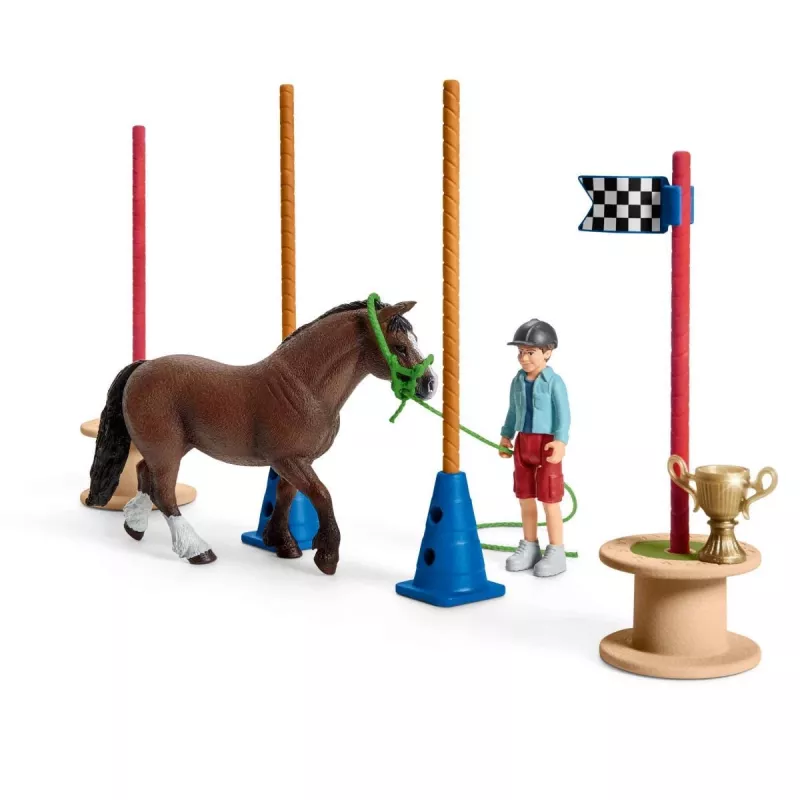 Pony Agility Race Schleich FARM WORLD 42482