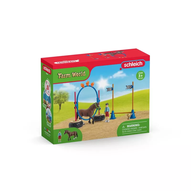 Pony Agility Race Schleich FARM WORLD 42482
