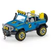 schleich Dinosaurs Geländewagen mit Dino-Außenposten, Dinosaurier und Vulkan, Forschungsstation, 4 Jahr(e), Mehrfarbig, Kunststoff