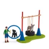 schleich Farm Life Welpen-Agility-Training, Farm World, 3 Jahr(e), Mehrfarbig