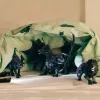schleich ELDRADOR CREATURES Schattenwolf Schwarz Lila 42554