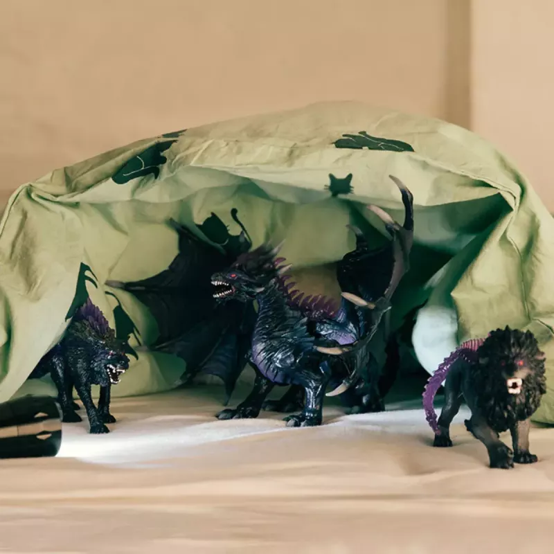 schleich ELDRADOR CREATURES Schattenwolf Schwarz Lila 42554