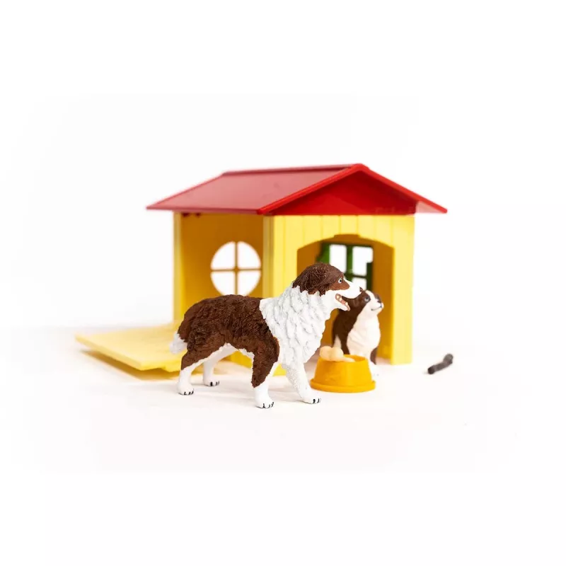 Schleich FARM WORLD Hundehütte 42573 Mehrfarbig Empfohlenes Alter 3+