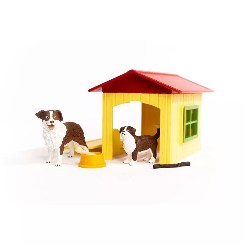 Schleich FARM WORLD Hundehütte 42573 Mehrfarbig Empfohlenes Alter 3+