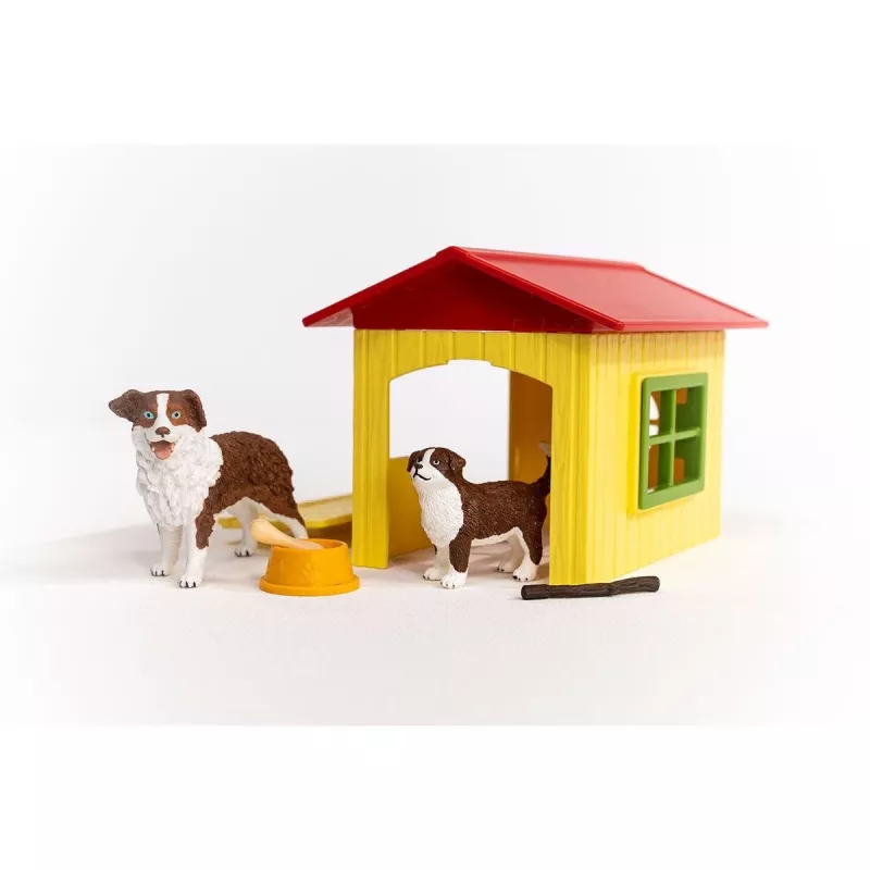 Schleich FARM WORLD Hundehütte 42573 Mehrfarbig Empfohlenes Alter 3+