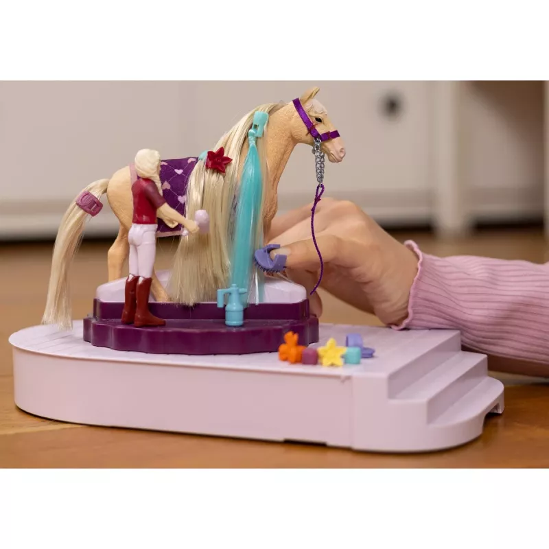 schleich HORSE CLUB Sofias Beauties Pferde-Pflegestation, Bürstenhaar, Pferde, 3 Jahr(e), Mehrfarbig