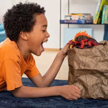 schleich ELDRADOR CREATURES Magma-Echse, 7 Jahr(e), Lavawelt, Monster und Drachen, Schwarz, Rot, Kunststoff