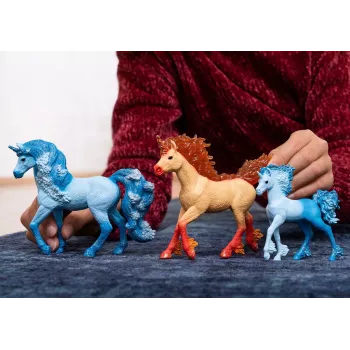 Toy Schleich BAYALA Elementa Feuer-Einhorn-Hengst Orange 70756S